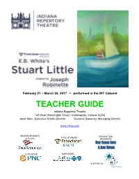 Stuart Little Adapted by Joseph Robinette