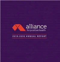 2019-2020 ANNUAL REPORT Pandemic Response