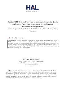 A Web Service to Computerize an In-Depth Analysis of Functions