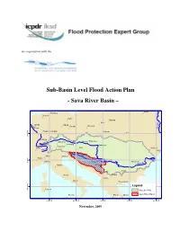 Sub-Basin Level Flood Action Plan - Sava River Basin –