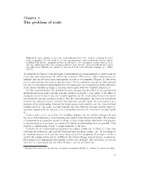 Chapter 3 the Problem of Scale