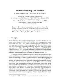 Desktop Publishing Com O Scribus