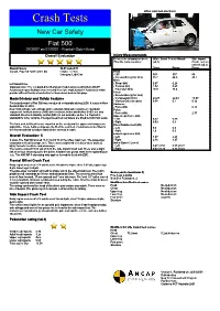 Crash Test Report