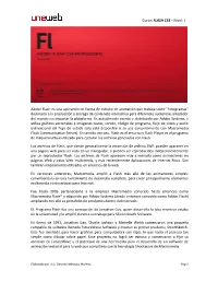 FLASH CS3 – Nivel: I