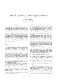QMA/Qpoly ⊆ PSPACE/Poly : De-Merlinizing Quantum Protocols