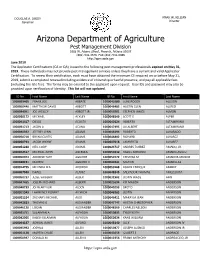 Applicator Certifications That Have Expired As of May 31,2019