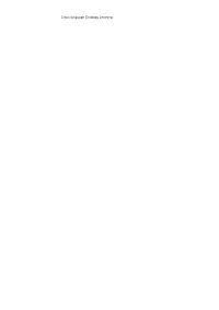 Cross-Language Ontology Learning