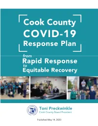 COVID-19 Response Plan from Rapid Response to Equitable Recovery
