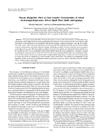 Viscous Dissipation Effect on Heat Transfer Characteristics of Mixed Electromagnetic/Pressure Driven Liquid Flows Inside Micropumps
