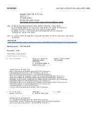 1 ADVANCE CAUSE LIST of CASES (APPLT. SIDE) Meeting Link: Https