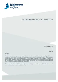 A47 Wansford to Sutton