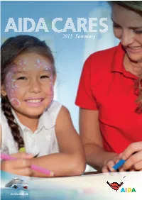 AIDA CARES 2015 Summary