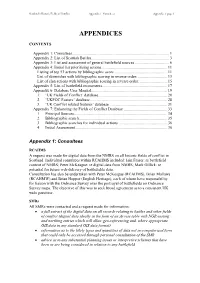 Appendices: Page 1