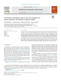 Carotenoids of Hemipteran Insects, from the Perspective of Chemo