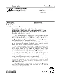 General Assembly Security Council Seventy-First Session Seventy-Second Year Agenda Item 61 Peacebuilding and Sustaining Peace