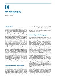 MR Venography