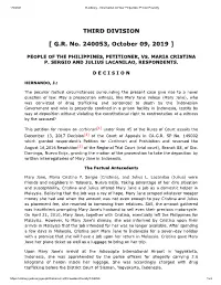 THIRD DIVISION [ G.R. No. 240053, October 09, 2019 ]