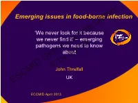 Infant Botulism ESCMID Online Lecture Library