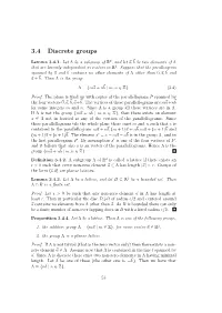 3.4 Discrete Groups