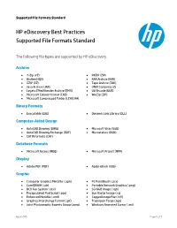 Supported File Formats.Pdf