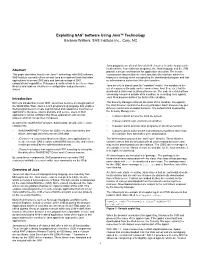 Exploiting SAS Software Using Java Technology
