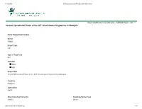 PIF) Entry – Full Sized Project – GEF - 7 Seventh Operational Phase of the GEF Small Grants Programme in Malaysia