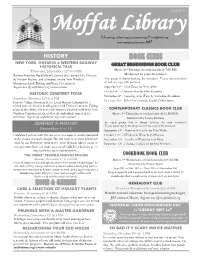 To View the 2019 Fall Newsletter