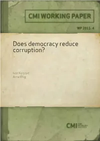 “Does Democracy Reduce Corruption?”