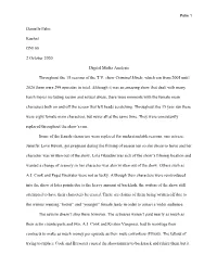 Danielle Palm's Digital Media Analysis
