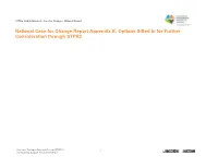 National Case for Change Report Appendix E: Options Sifted in for Further Consideration Through STPR2