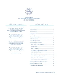 2013 Commencement Program