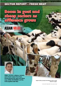 Boom in Goat and Sheep Sectors As Affluence Grows