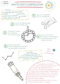 How to Cast a Constellation G