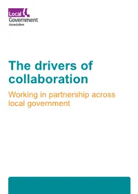 The Drivers of Collaboration in Two-Tier Areas