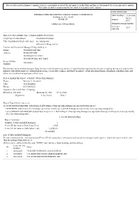The Securities and Exchange Commission Has Not Necessarily Reviewed the Information in This Filing and Has Not Determined If It Is Accurate and Complete