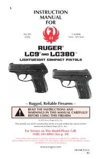 LC9 & LC380 Instruction Manual