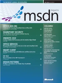 Office Add-Ins Sharepoint Security Onenote 2010