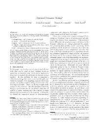 Optimal Dynamic Strings∗