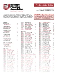 BFA Voter Guide 2014.Indd