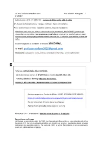 E-Mail: Professorasirlene2020@Gmail.Com