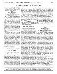 Extensions of Remarks E57 EXTENSIONS of REMARKS