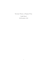 Intrinsic Parity of Neutral Pion