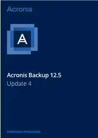 Acronis Backup 12.5 Update 4