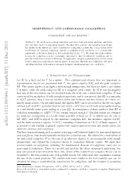 Arxiv:1512.09344V1 [Math.RT] 31 Dec 2015 H S Ftecui Rpry Eepanhwsm Eut in Results Coalg Some for How Construction Explain Counitalization We a Using Property
