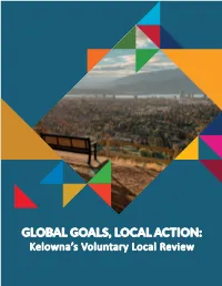 Global Goals, Local Action: Kelowna's Voluntary Local Review