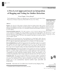 A Two-Level Approach Based on Integration of Bagging and Voting for Outlier Detection