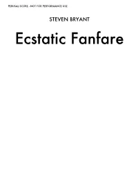 Ecstatic Fanfare