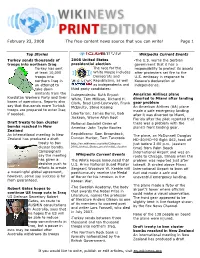 February 23, 2008 the Free-Content News Source That You Can Write! Page 1
