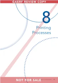 Printing Processes