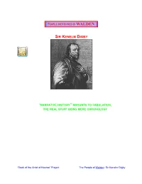 Sir Kenelm Digby